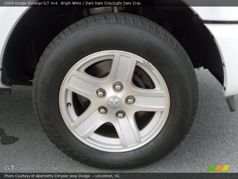 Bright White / Dark Slate Gray/Light Slate Gray 2006 Dodge Durango SLT 4x4