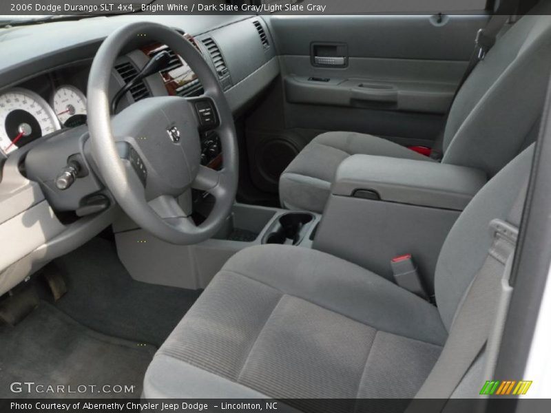 Bright White / Dark Slate Gray/Light Slate Gray 2006 Dodge Durango SLT 4x4