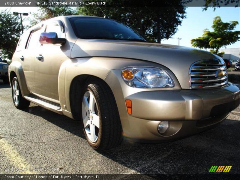 Sandstone Metallic / Ebony Black 2008 Chevrolet HHR LT