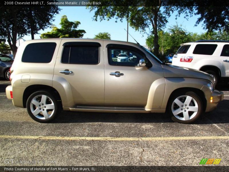 Sandstone Metallic / Ebony Black 2008 Chevrolet HHR LT