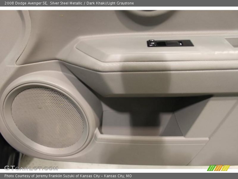 Silver Steel Metallic / Dark Khaki/Light Graystone 2008 Dodge Avenger SE