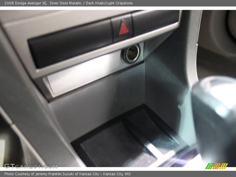 Silver Steel Metallic / Dark Khaki/Light Graystone 2008 Dodge Avenger SE