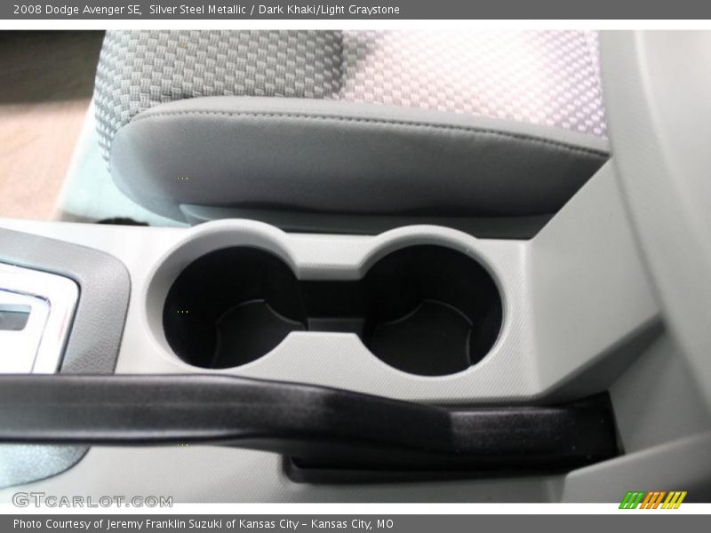 Silver Steel Metallic / Dark Khaki/Light Graystone 2008 Dodge Avenger SE