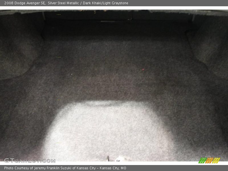 Silver Steel Metallic / Dark Khaki/Light Graystone 2008 Dodge Avenger SE