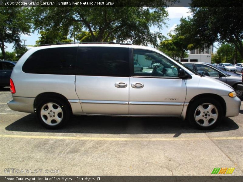 Bright Silver Metallic / Mist Gray 2000 Dodge Grand Caravan