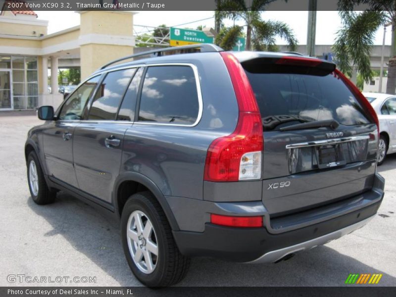 Titanium Gray Metallic / Taupe 2007 Volvo XC90 3.2