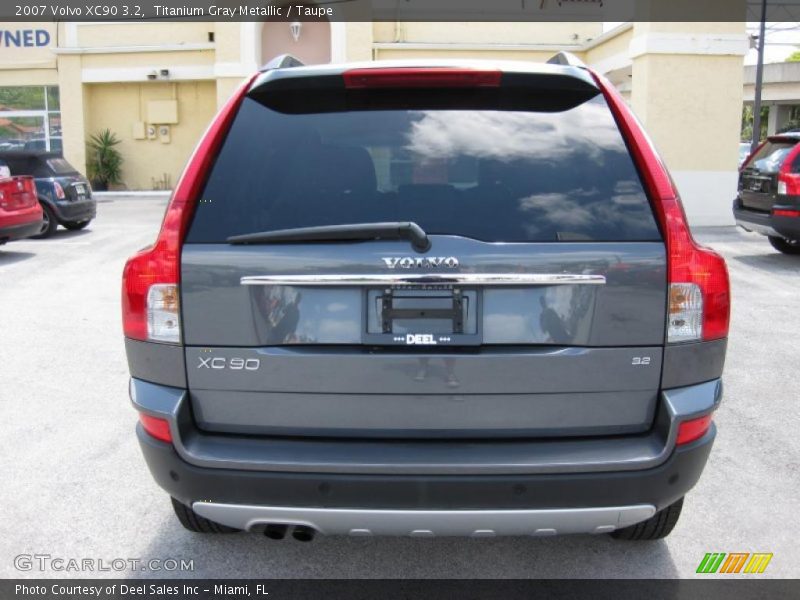 Titanium Gray Metallic / Taupe 2007 Volvo XC90 3.2