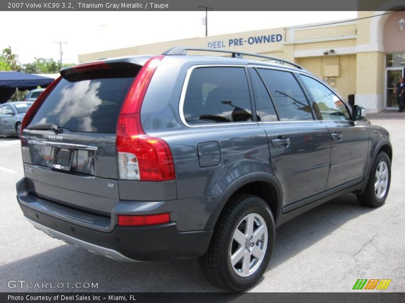 Titanium Gray Metallic / Taupe 2007 Volvo XC90 3.2