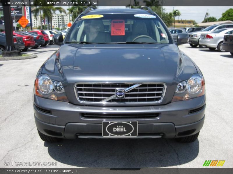 Titanium Gray Metallic / Taupe 2007 Volvo XC90 3.2