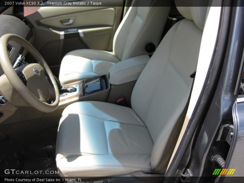 Titanium Gray Metallic / Taupe 2007 Volvo XC90 3.2