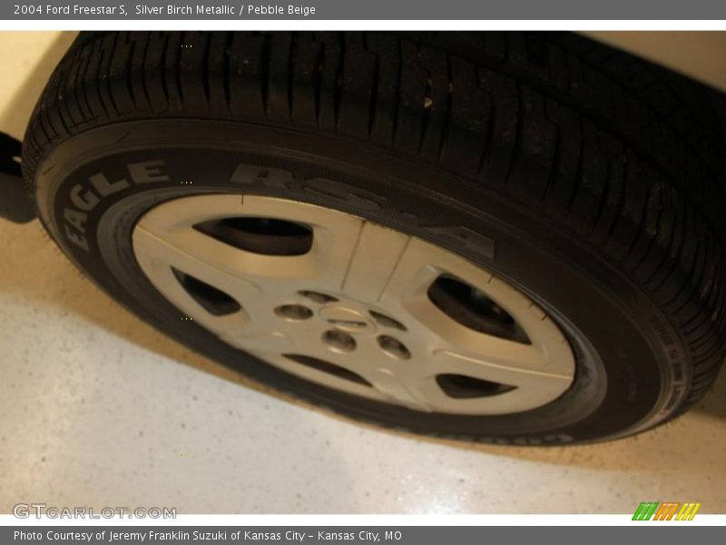 Silver Birch Metallic / Pebble Beige 2004 Ford Freestar S