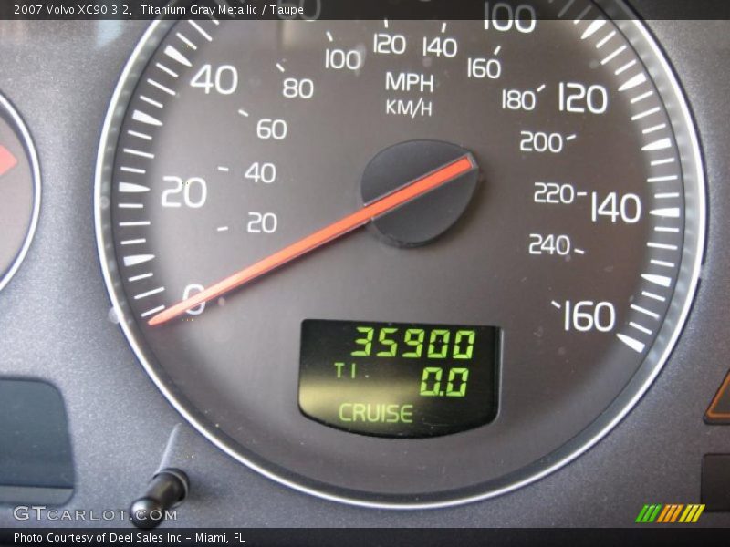 Titanium Gray Metallic / Taupe 2007 Volvo XC90 3.2