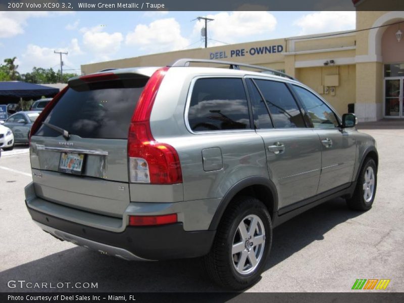 Willow Green Metallic / Taupe 2007 Volvo XC90 3.2