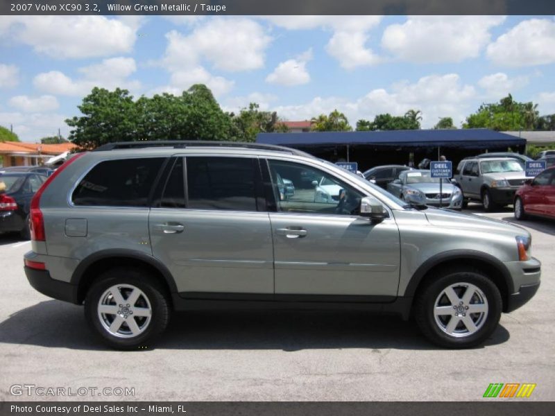 Willow Green Metallic / Taupe 2007 Volvo XC90 3.2