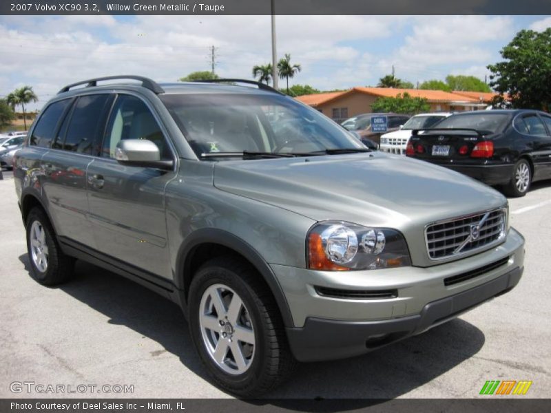 Willow Green Metallic / Taupe 2007 Volvo XC90 3.2