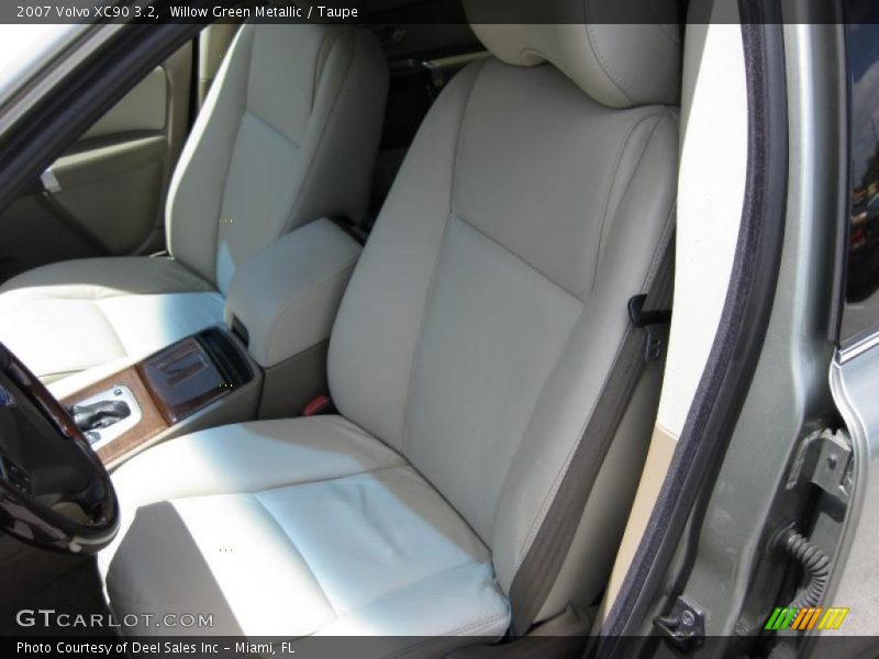 Willow Green Metallic / Taupe 2007 Volvo XC90 3.2