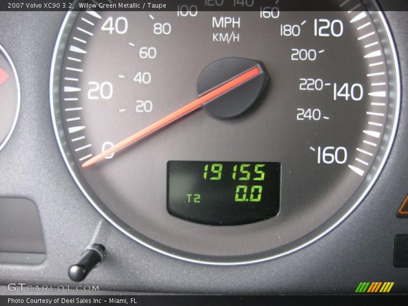 Willow Green Metallic / Taupe 2007 Volvo XC90 3.2