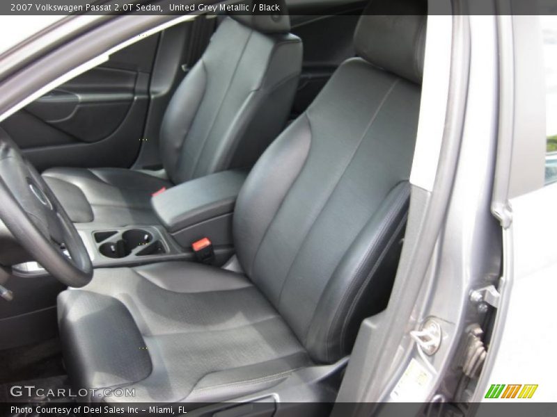 United Grey Metallic / Black 2007 Volkswagen Passat 2.0T Sedan