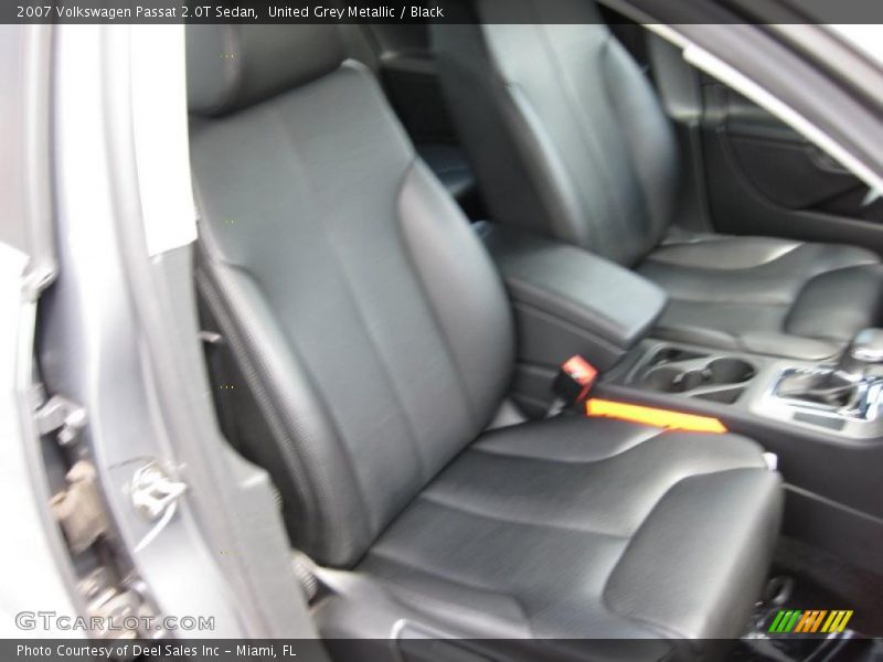 United Grey Metallic / Black 2007 Volkswagen Passat 2.0T Sedan