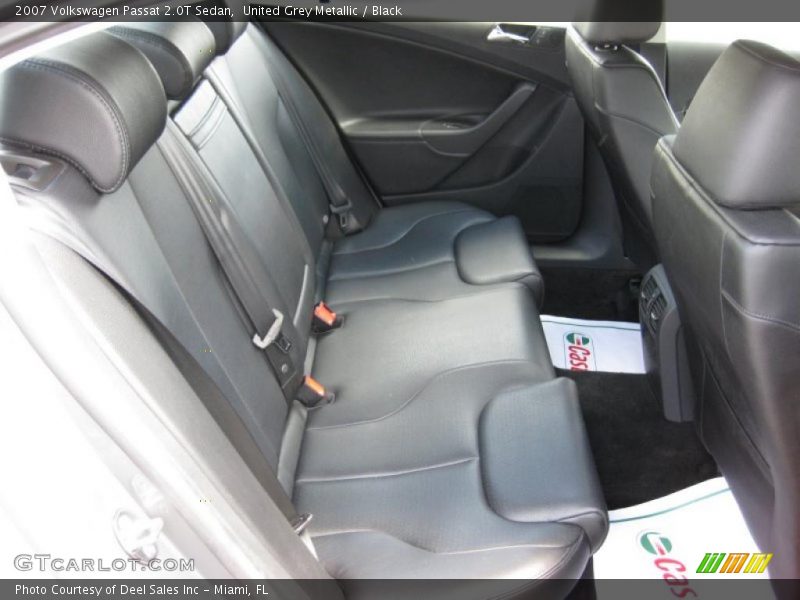 United Grey Metallic / Black 2007 Volkswagen Passat 2.0T Sedan