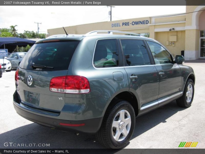Reed Green Metallic / Pure Beige 2007 Volkswagen Touareg V6