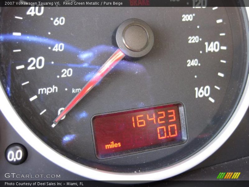 Reed Green Metallic / Pure Beige 2007 Volkswagen Touareg V6