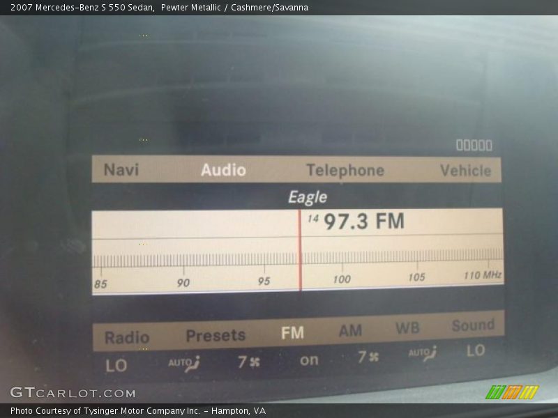 Pewter Metallic / Cashmere/Savanna 2007 Mercedes-Benz S 550 Sedan