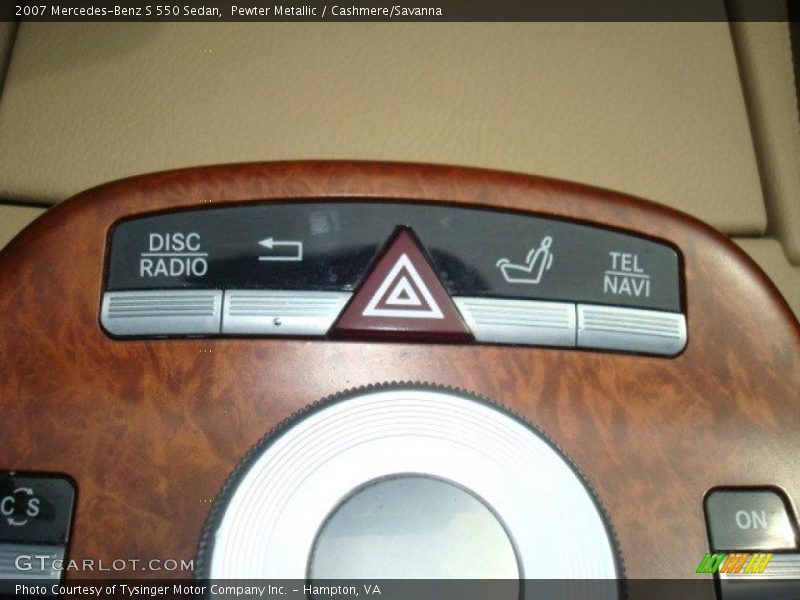 Pewter Metallic / Cashmere/Savanna 2007 Mercedes-Benz S 550 Sedan