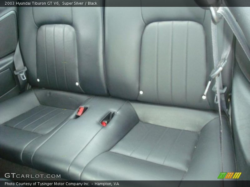 Super Silver / Black 2003 Hyundai Tiburon GT V6