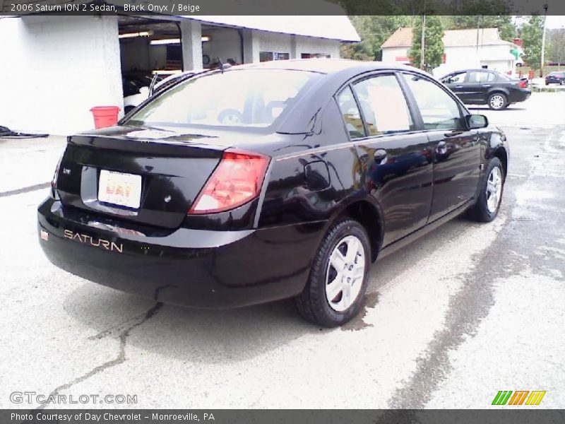 Black Onyx / Beige 2006 Saturn ION 2 Sedan