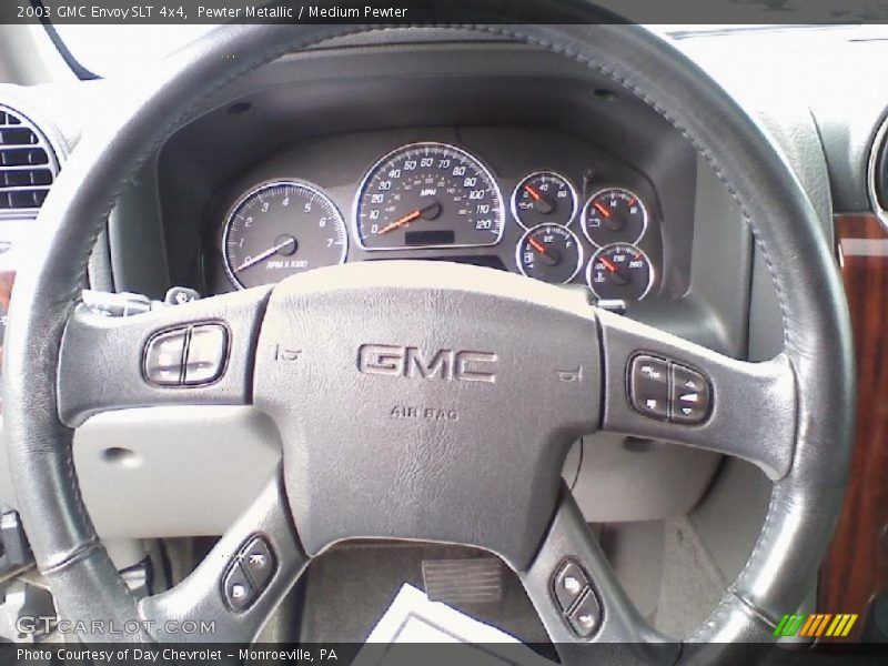 Pewter Metallic / Medium Pewter 2003 GMC Envoy SLT 4x4
