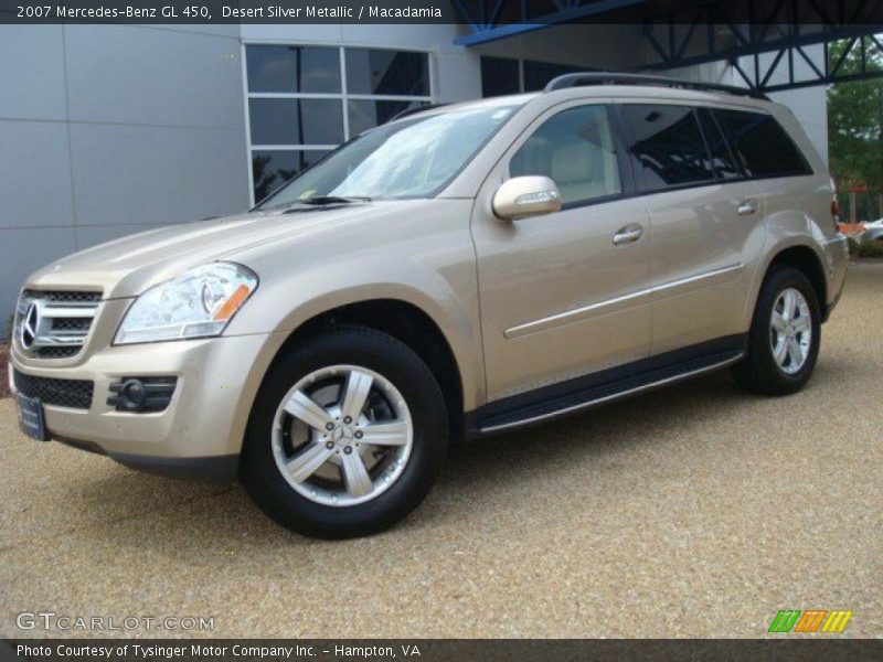 Desert Silver Metallic / Macadamia 2007 Mercedes-Benz GL 450
