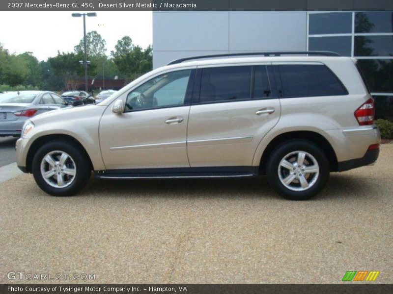 Desert Silver Metallic / Macadamia 2007 Mercedes-Benz GL 450