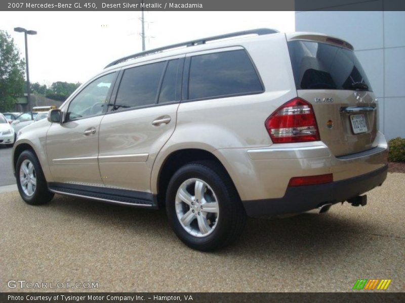 Desert Silver Metallic / Macadamia 2007 Mercedes-Benz GL 450