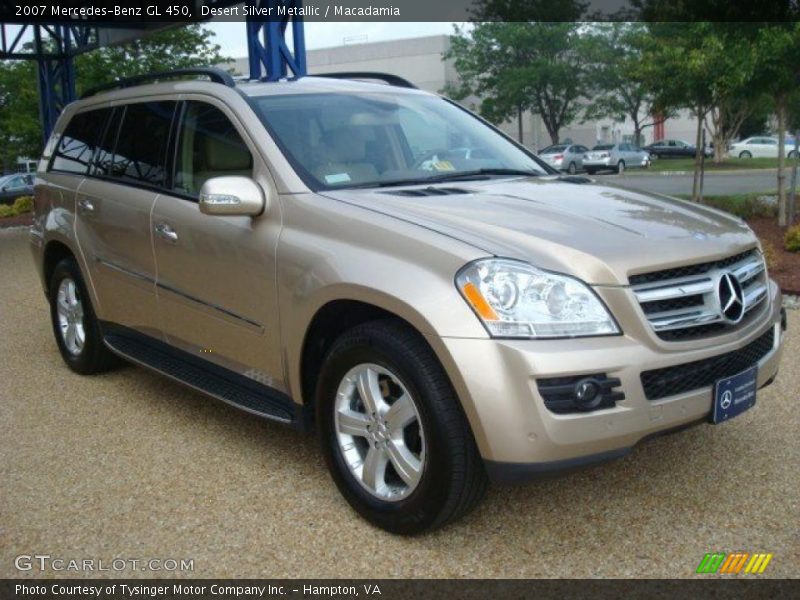 Desert Silver Metallic / Macadamia 2007 Mercedes-Benz GL 450