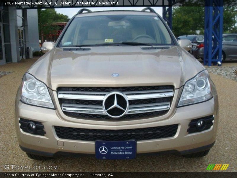 Desert Silver Metallic / Macadamia 2007 Mercedes-Benz GL 450