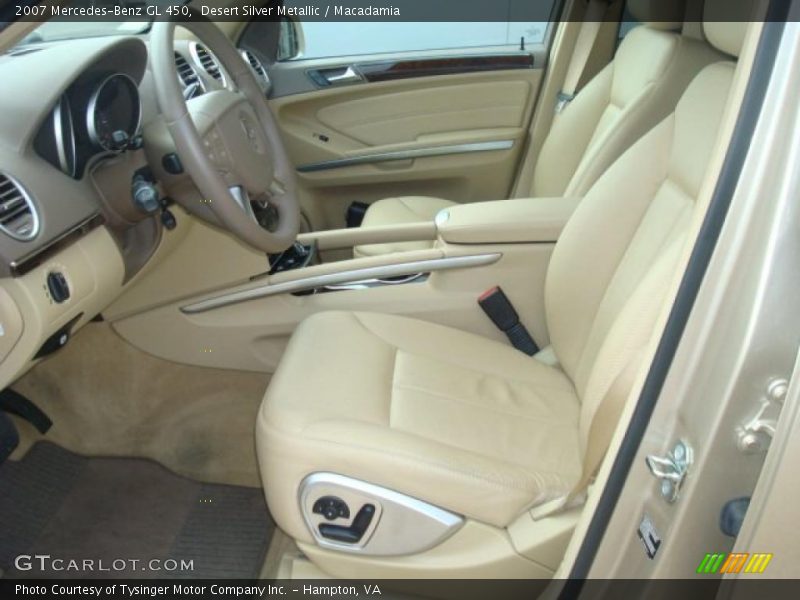 Desert Silver Metallic / Macadamia 2007 Mercedes-Benz GL 450