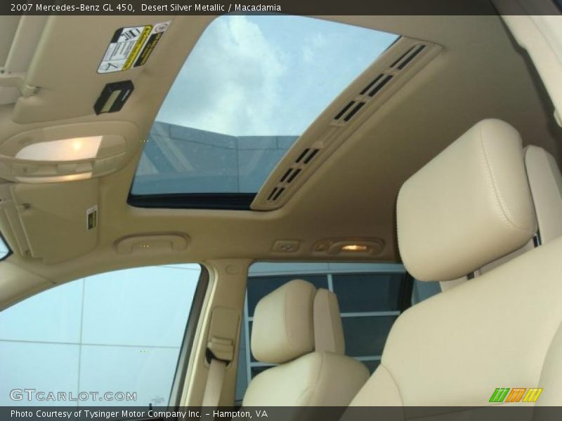 Desert Silver Metallic / Macadamia 2007 Mercedes-Benz GL 450