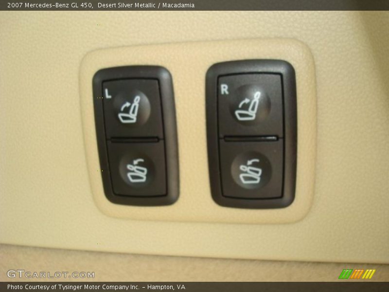 Desert Silver Metallic / Macadamia 2007 Mercedes-Benz GL 450