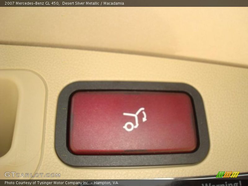 Desert Silver Metallic / Macadamia 2007 Mercedes-Benz GL 450