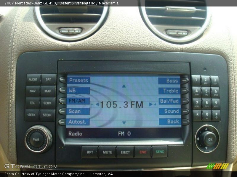 Desert Silver Metallic / Macadamia 2007 Mercedes-Benz GL 450