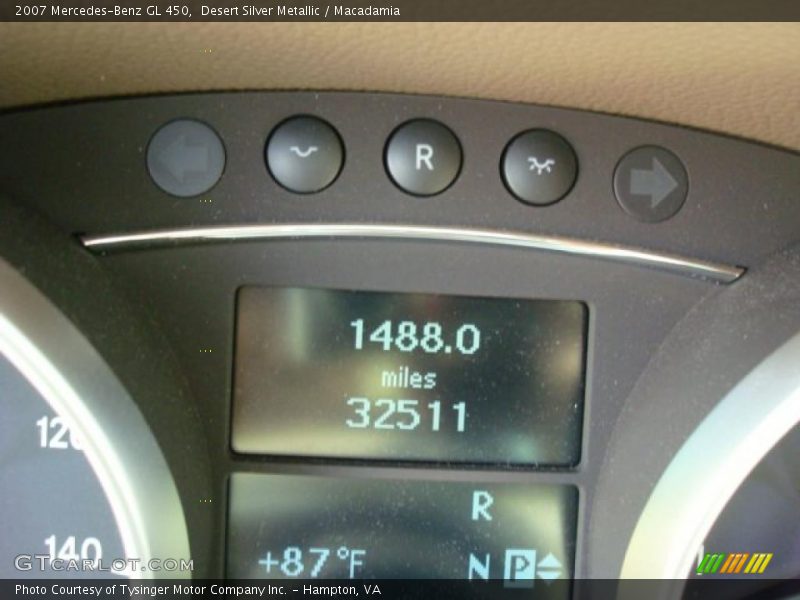 Desert Silver Metallic / Macadamia 2007 Mercedes-Benz GL 450
