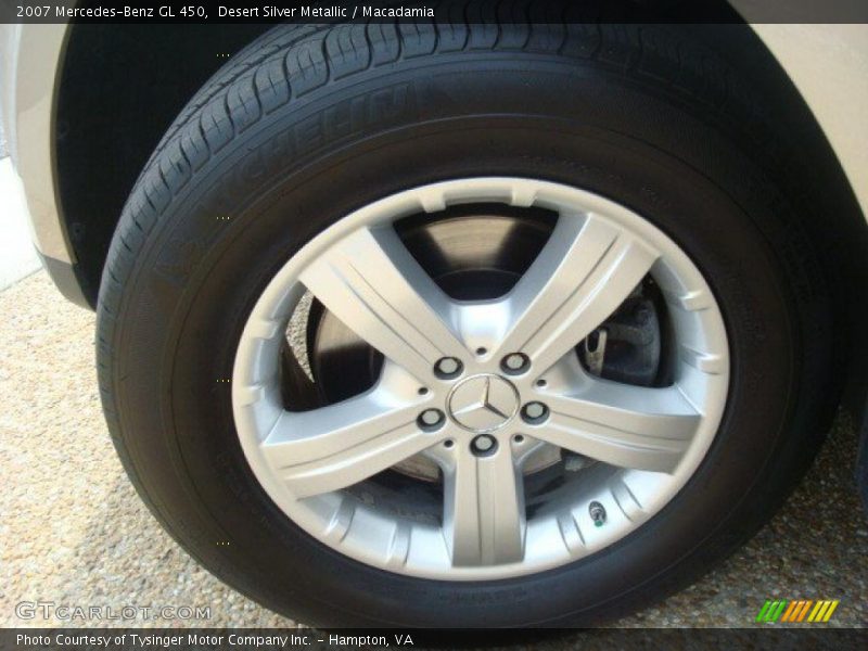 Desert Silver Metallic / Macadamia 2007 Mercedes-Benz GL 450