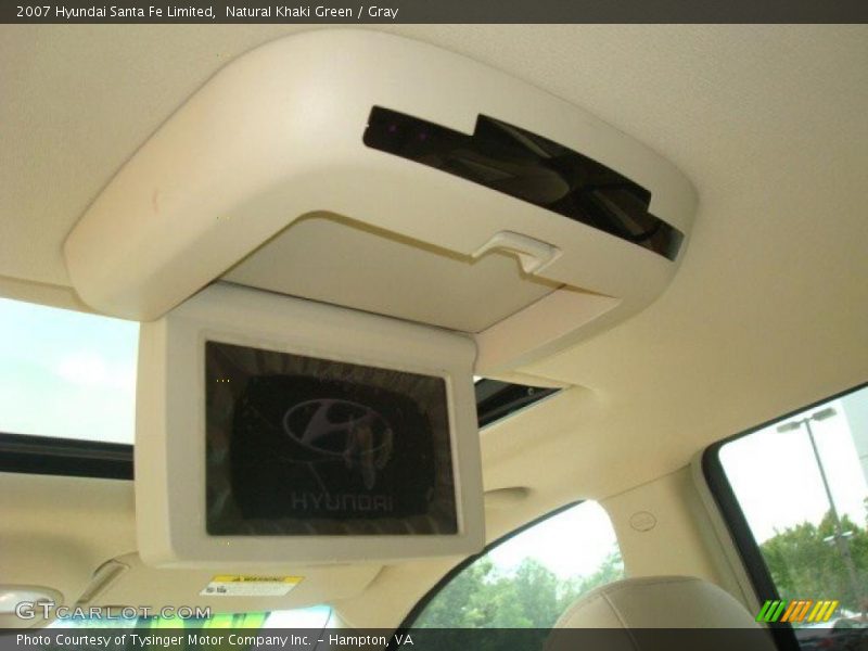 Natural Khaki Green / Gray 2007 Hyundai Santa Fe Limited