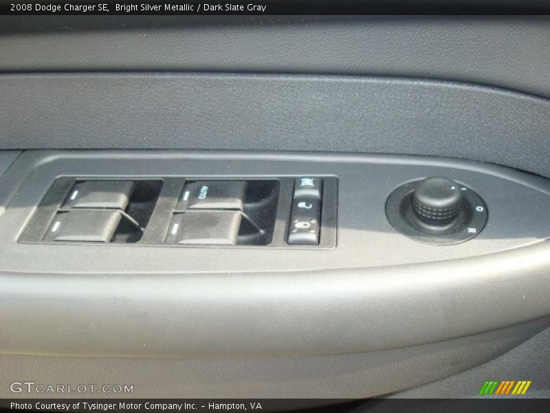 Bright Silver Metallic / Dark Slate Gray 2008 Dodge Charger SE
