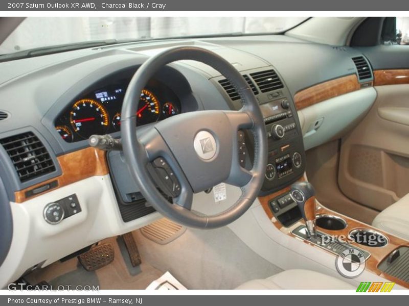 Charcoal Black / Gray 2007 Saturn Outlook XR AWD