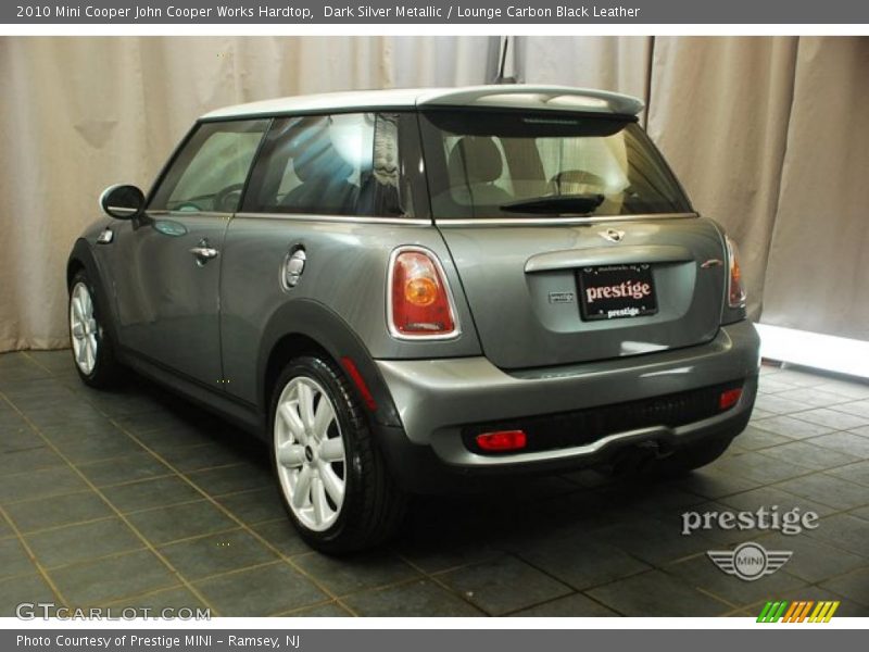 Dark Silver Metallic / Lounge Carbon Black Leather 2010 Mini Cooper John Cooper Works Hardtop
