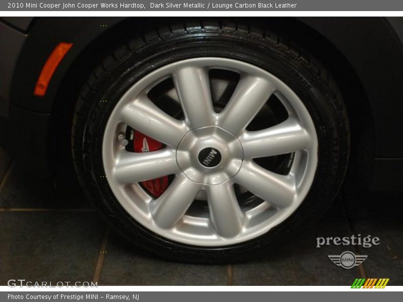 Dark Silver Metallic / Lounge Carbon Black Leather 2010 Mini Cooper John Cooper Works Hardtop