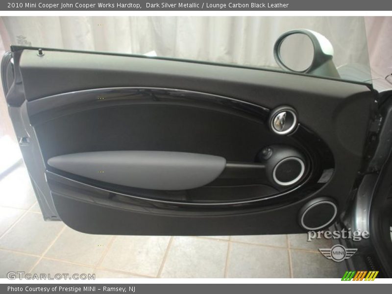 Dark Silver Metallic / Lounge Carbon Black Leather 2010 Mini Cooper John Cooper Works Hardtop