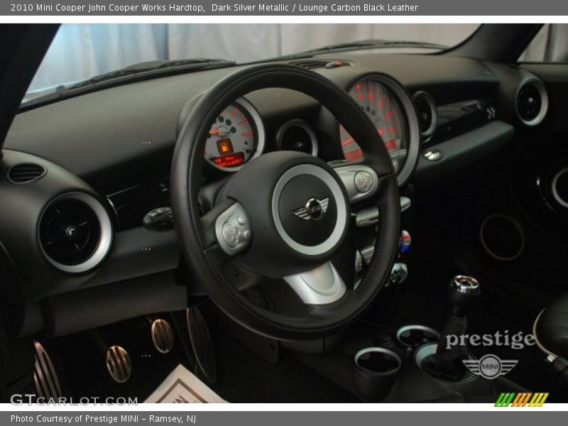 Dark Silver Metallic / Lounge Carbon Black Leather 2010 Mini Cooper John Cooper Works Hardtop